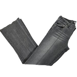 Vintage Z Cavaricci Gray Stretch Denim Flare Jeans Size‎ 9 Juniors L39